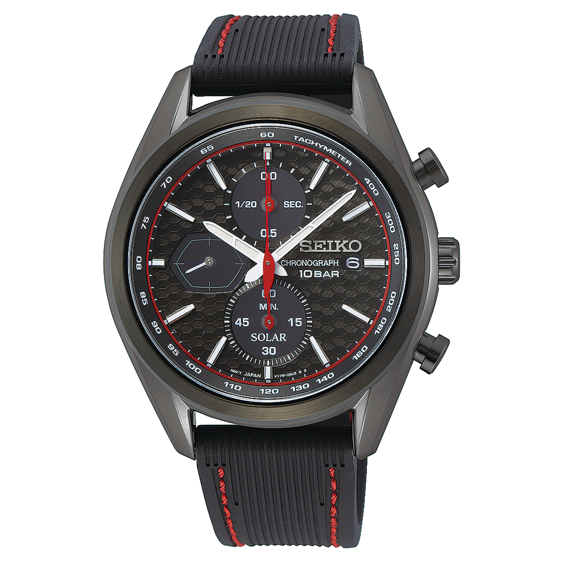 Seiko Black Dial Men's Watch | Costco