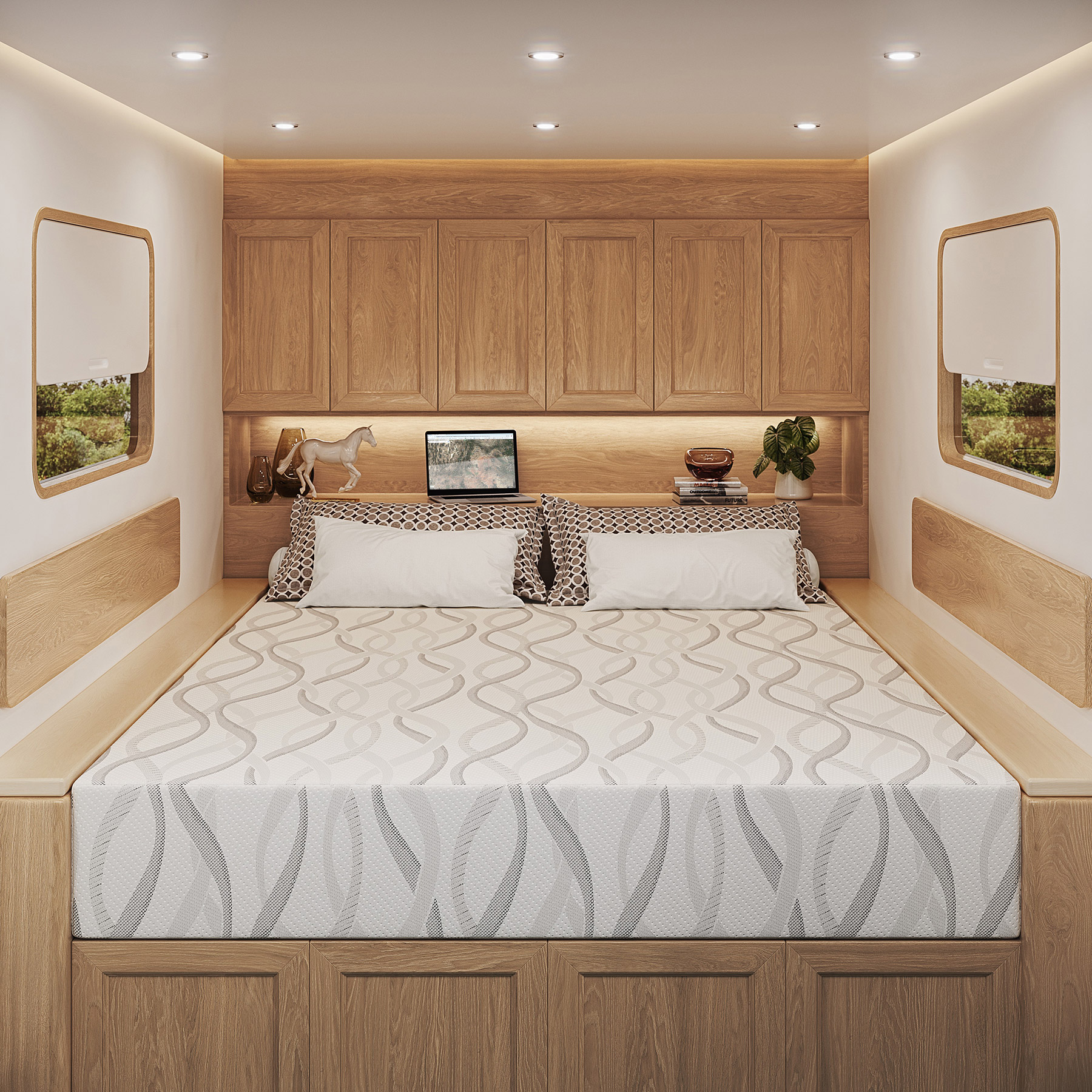 Comfort Tech Serene 25.4 cm (10 in.) Firm Foam RV Mattress