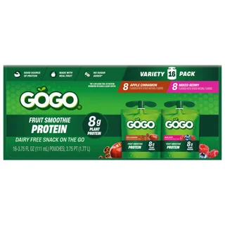 GOGO PROTEIN SMOOTHIE 16 / 3.75 OZ POUCHES