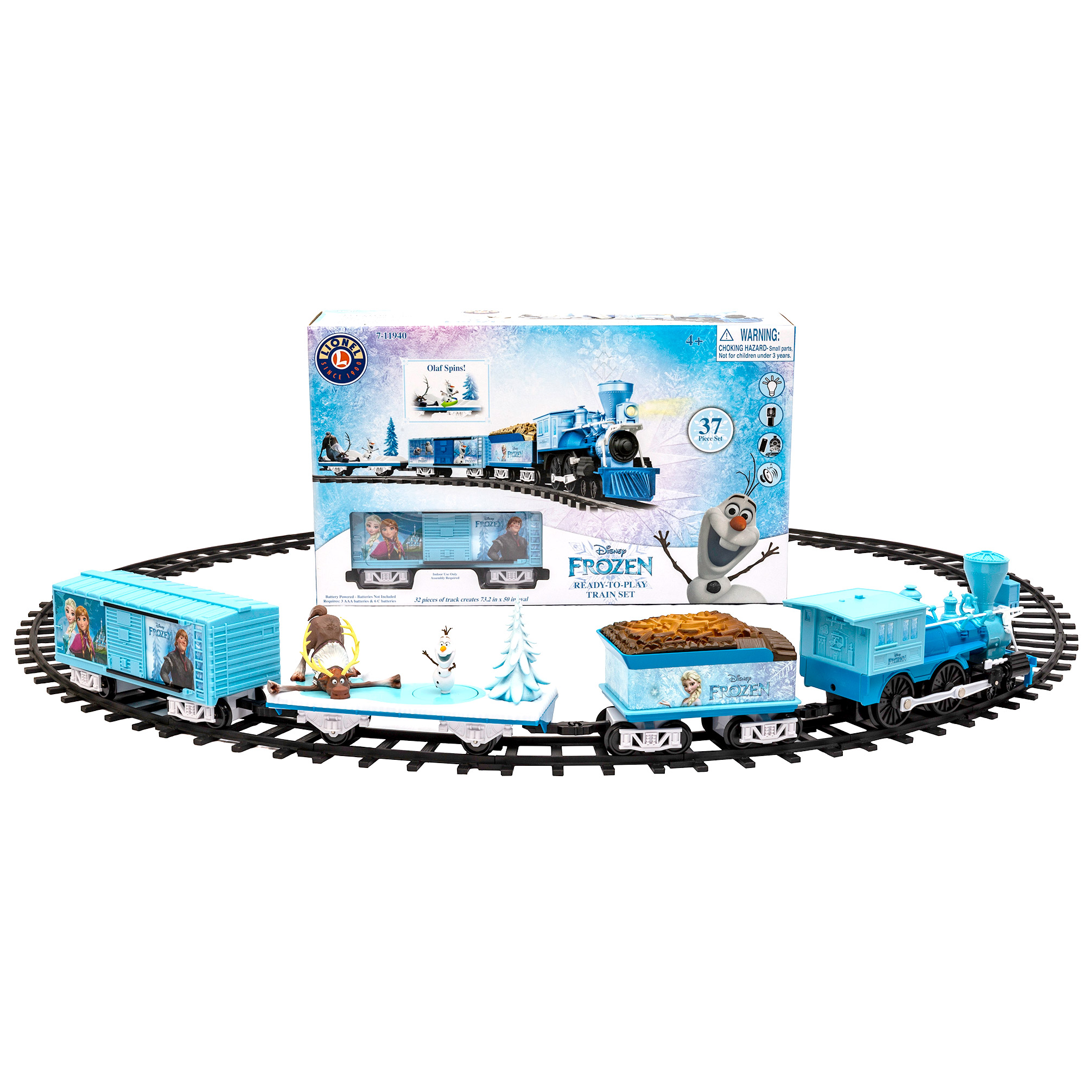 Lionel Disney Frozen Express Christmas Train Set 