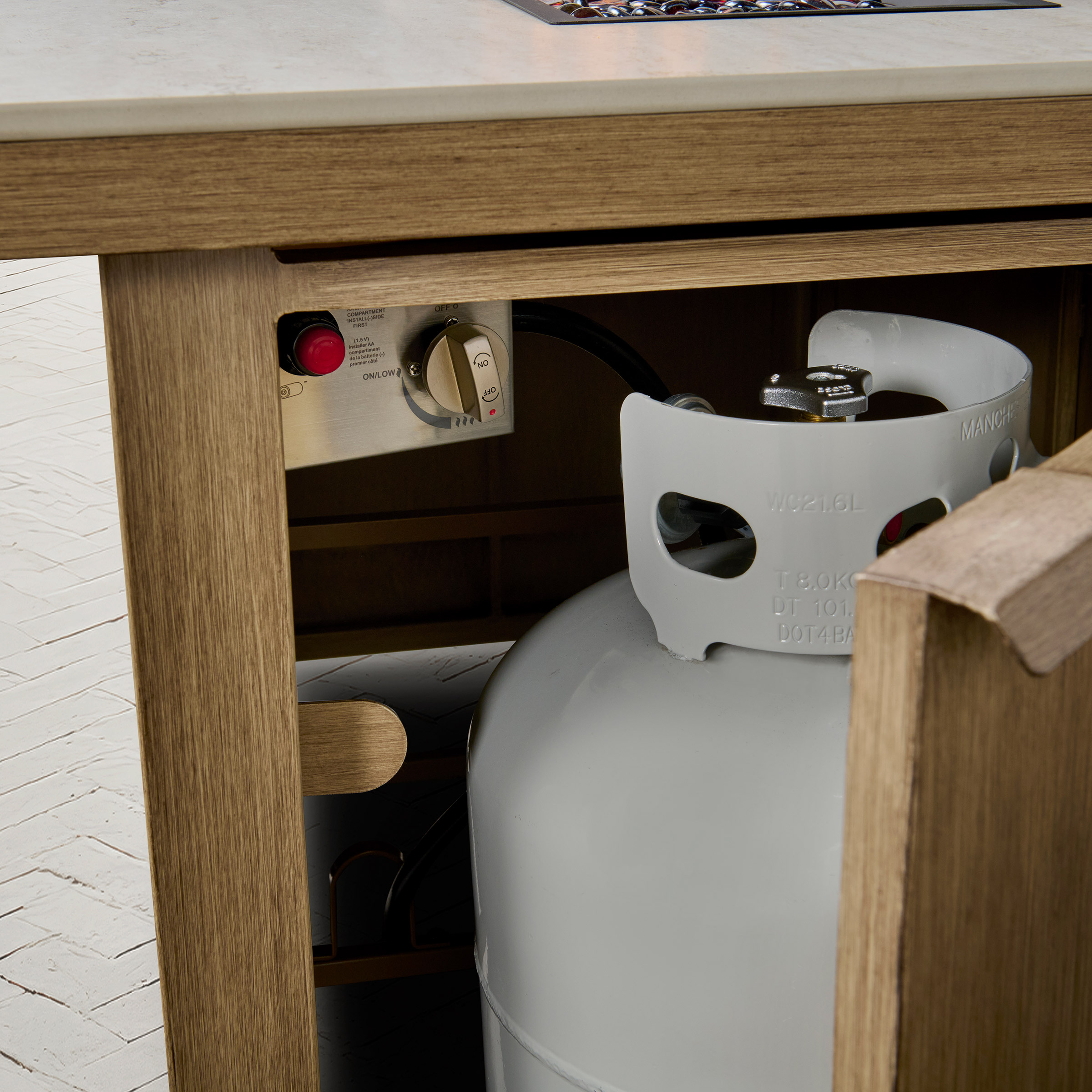 Agio Juniper 5-piece Outdoor Fire Seating Set | Costco