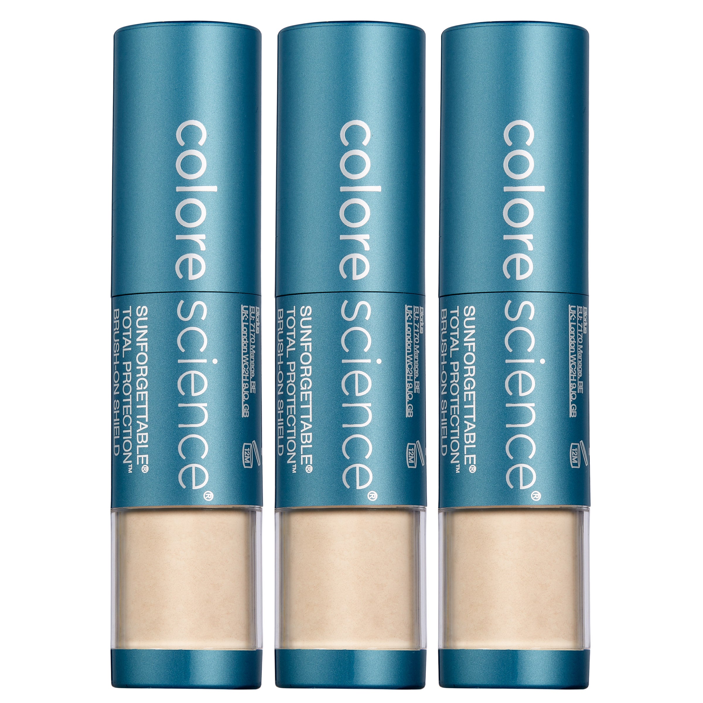 Sunforgettable Total Protection Brush-On Sunscreen, SPF50 3-piece