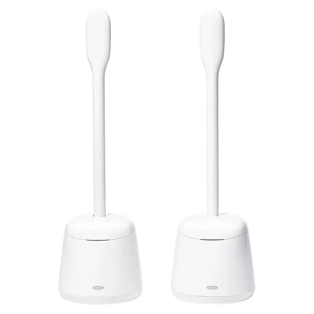 OXO SoftWorks Toilet Brush Set, 2-pack