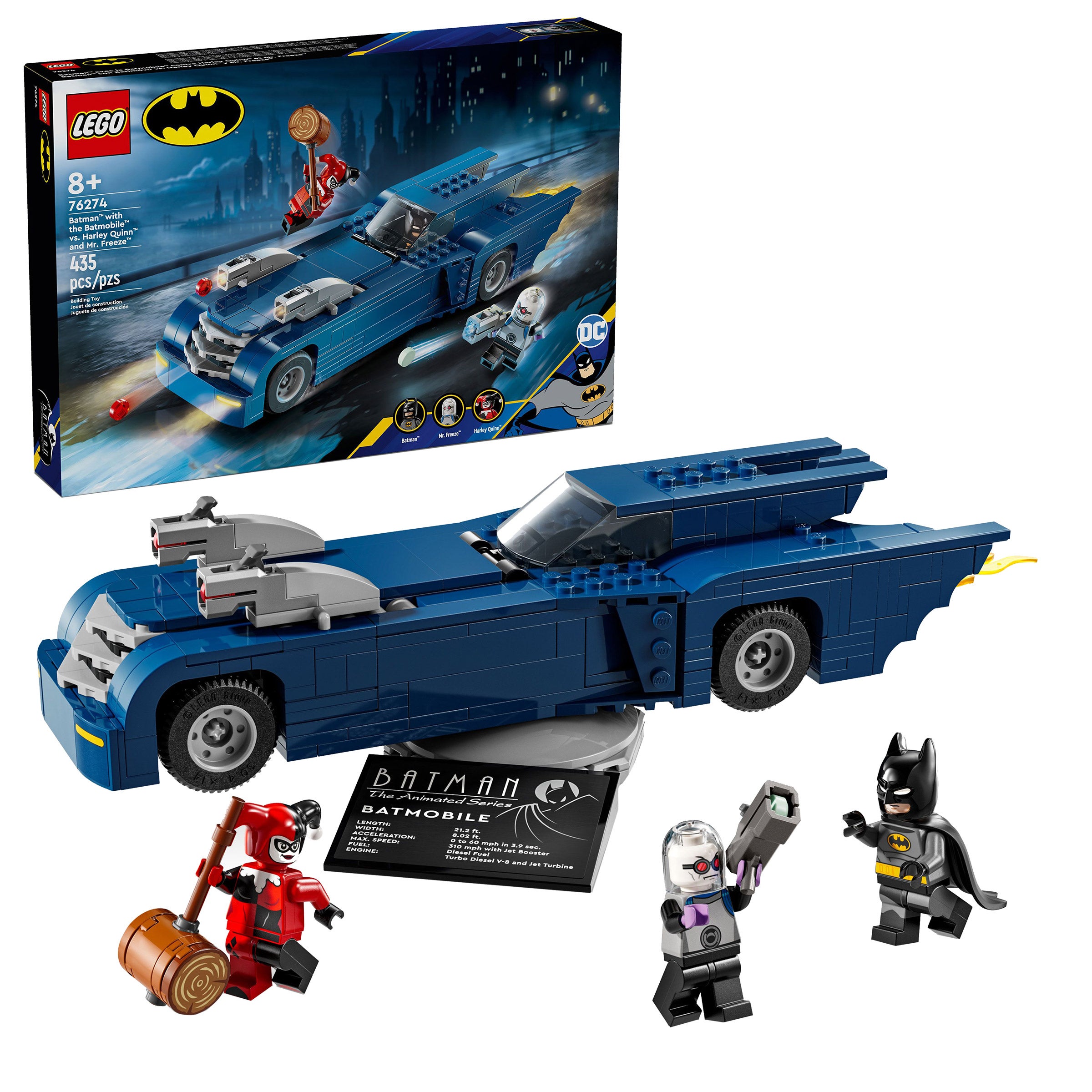 超希少品　Funko Batman & Batmobile セット LEGO DC Batman: Batman with the Batmobile vs. Harley Quinn & Mr