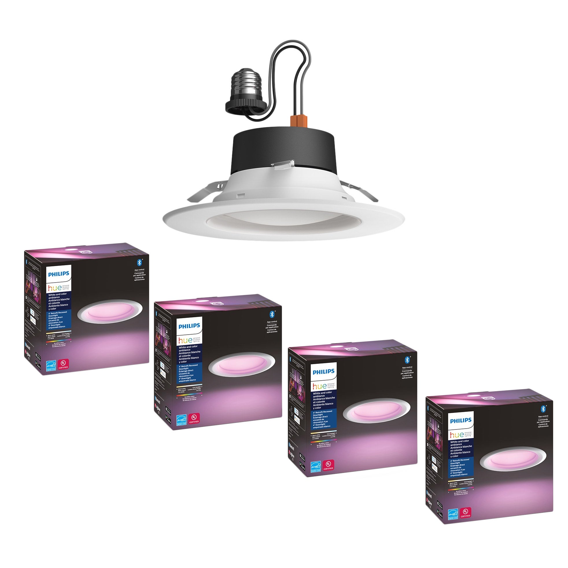 Philips Hue White & Color Ambiance Retrofit Recessed 4