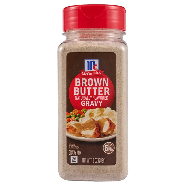 MCCORMICK BROWN BUTTERY GRAVY 10 OZ (0.625 LBS)
