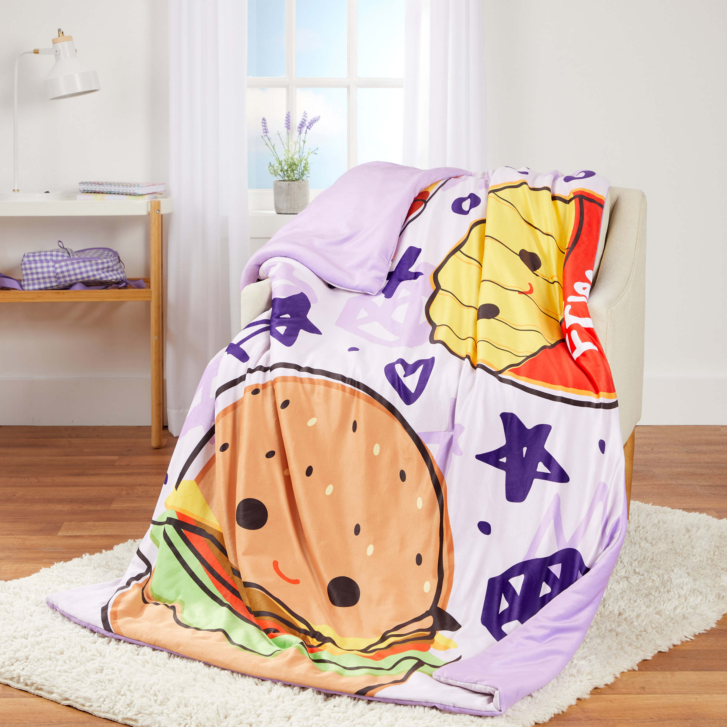 Bed Girls Blanket Sleeper Kids Hooded Sleep Pod – Hug Sleep