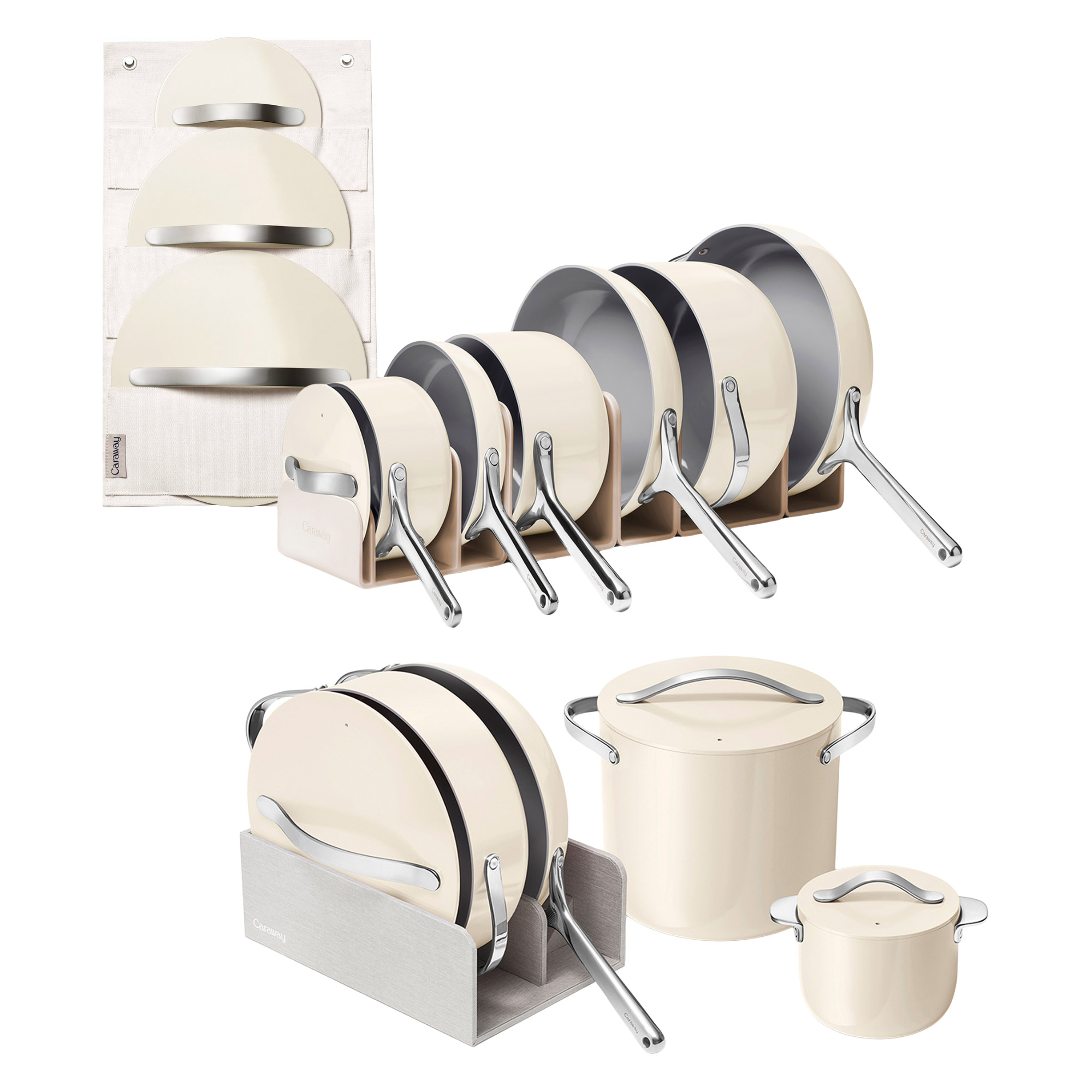 Caraway 24-piece Ceramic Non-stick Cookware Set
