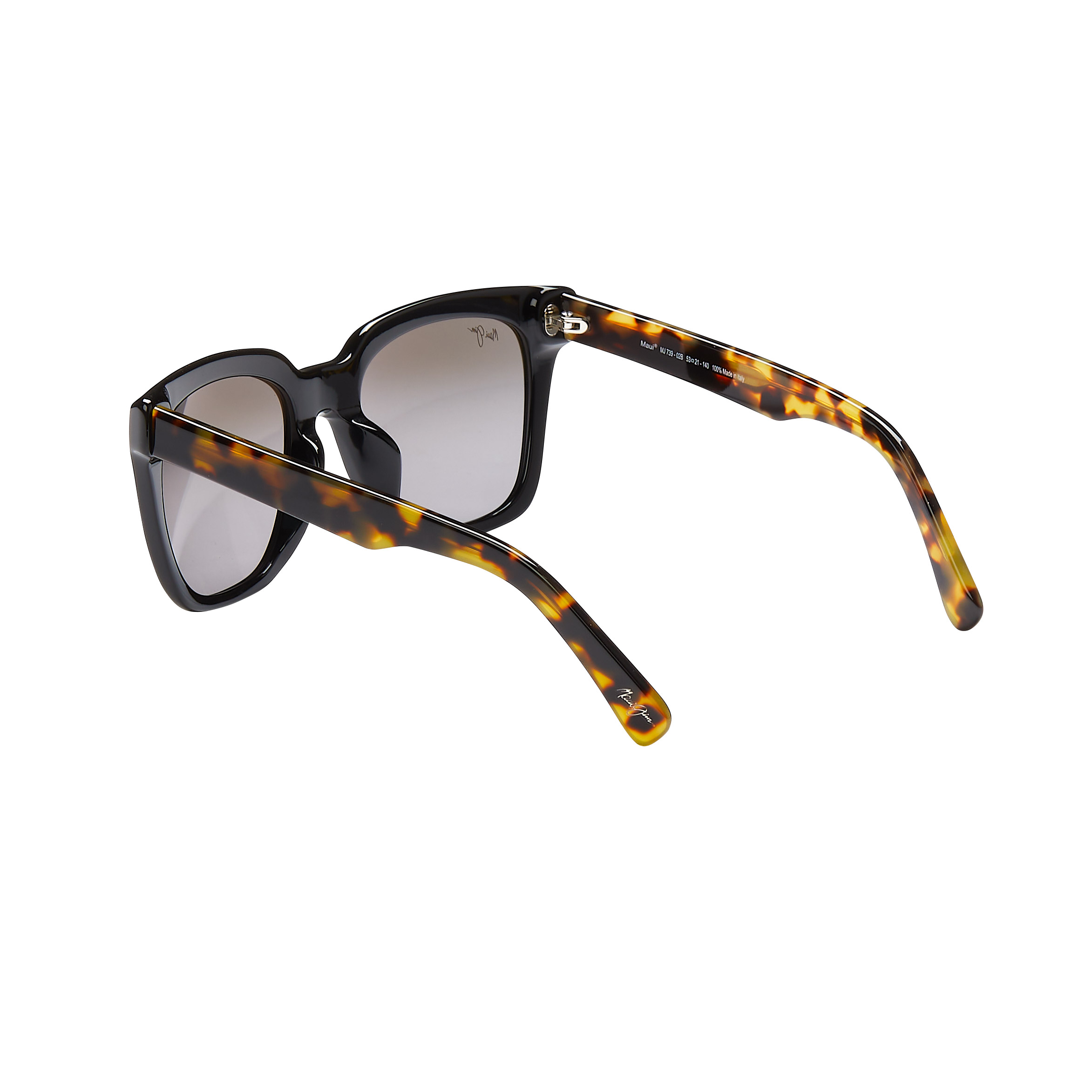 Maui Jim Heliconia GS739-02B Gloss Black w/Tokyo Tortoise Temples