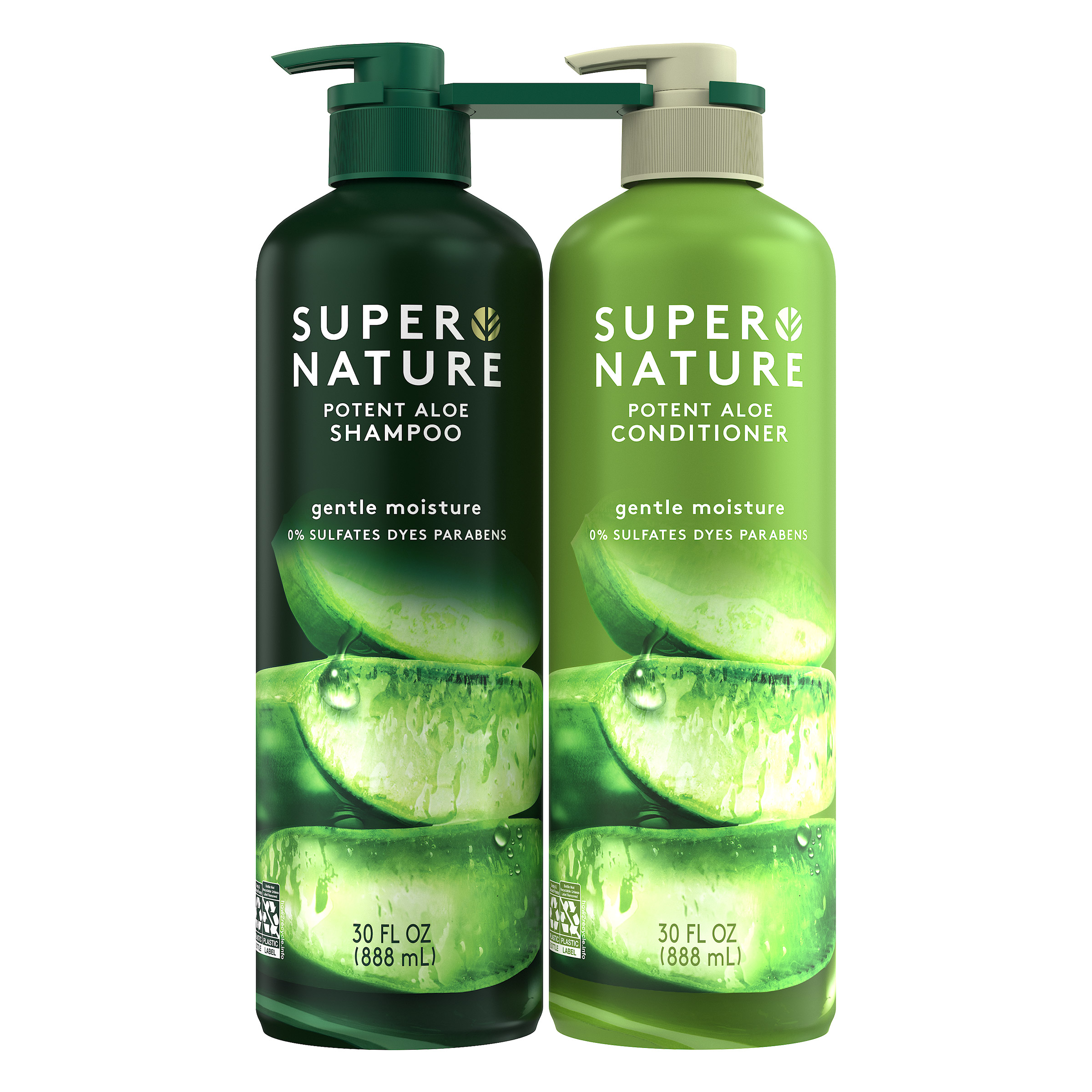 Super Nature Shampoo & Conditioner Set, 30 fl oz | Costco
