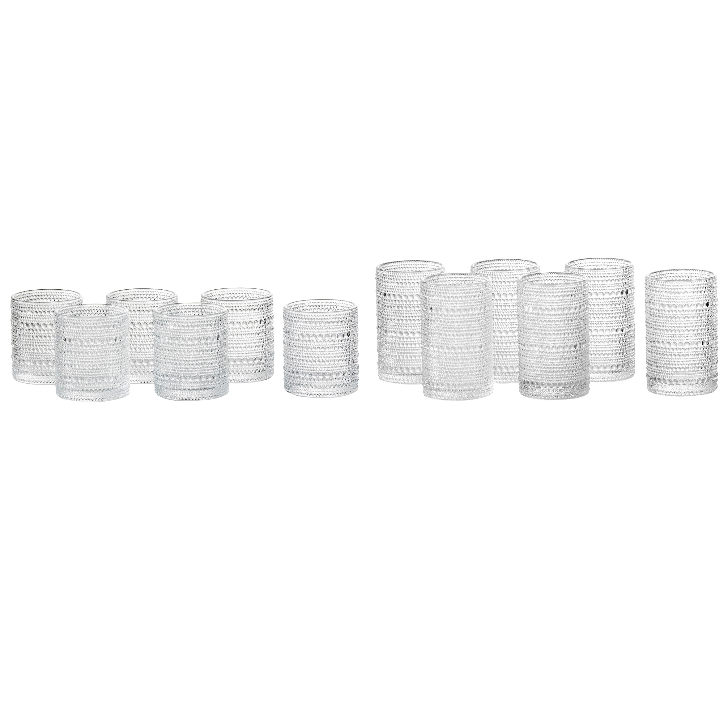 Jupiter by Fortessa DOF and Beverage Glass  Set of 12