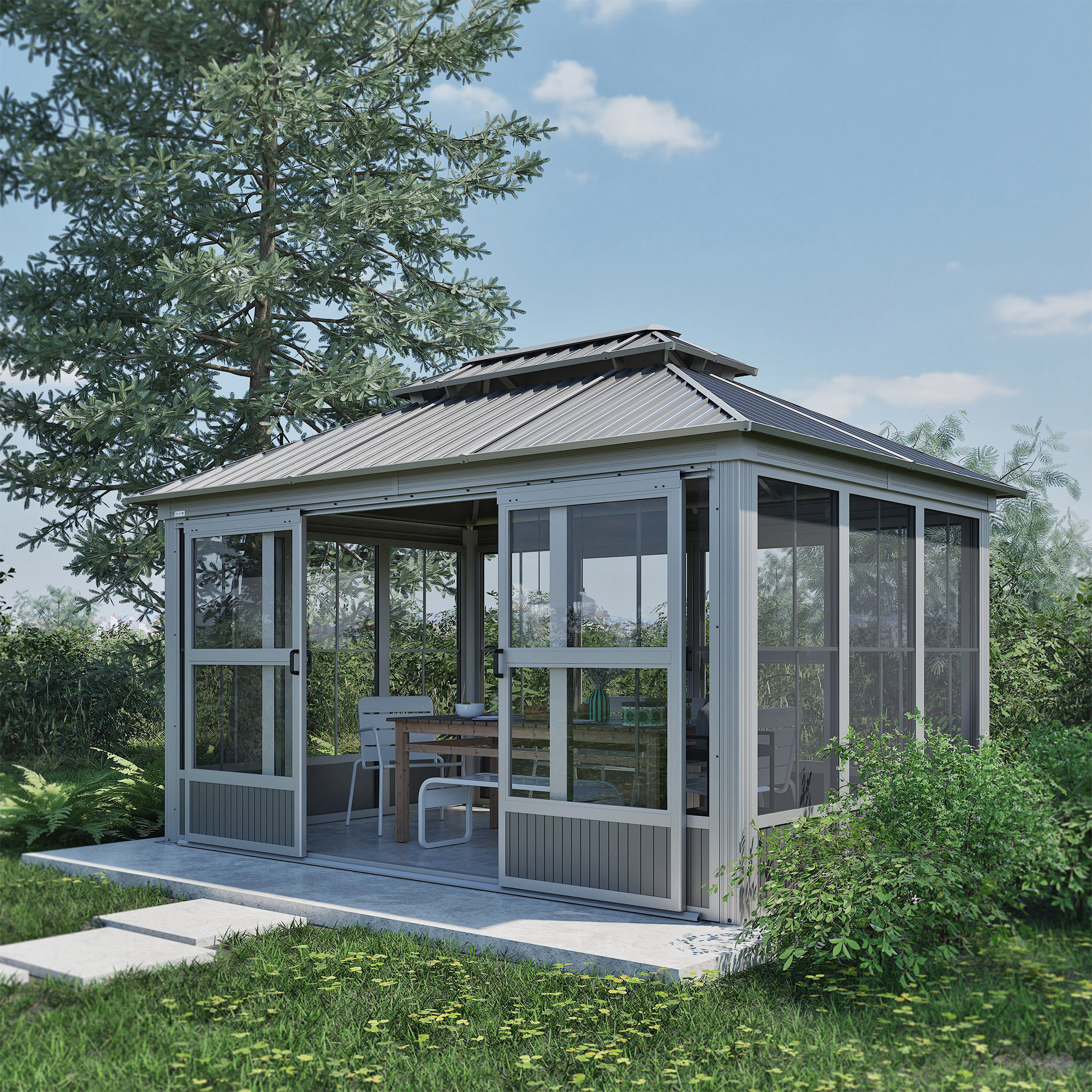 Sojag Olan Free-Standing Solarium