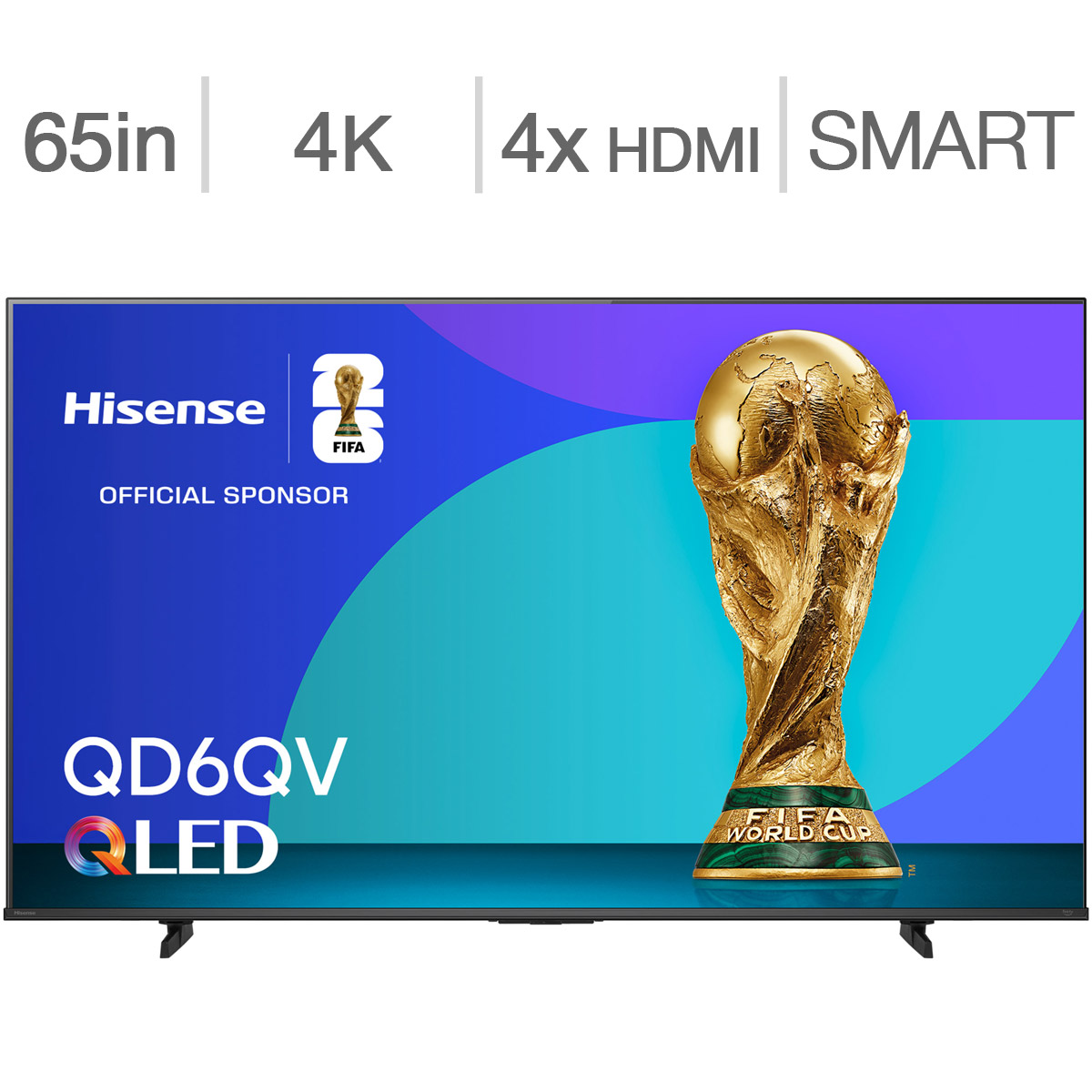 Hisense 65&#034; Class - QD6QV Series - 4K UHD QLED TV