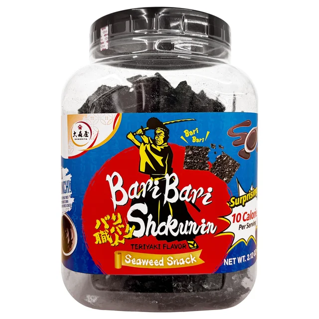 BARI BARI TERIYAKI SEAWEED 2.11 OUNCES
