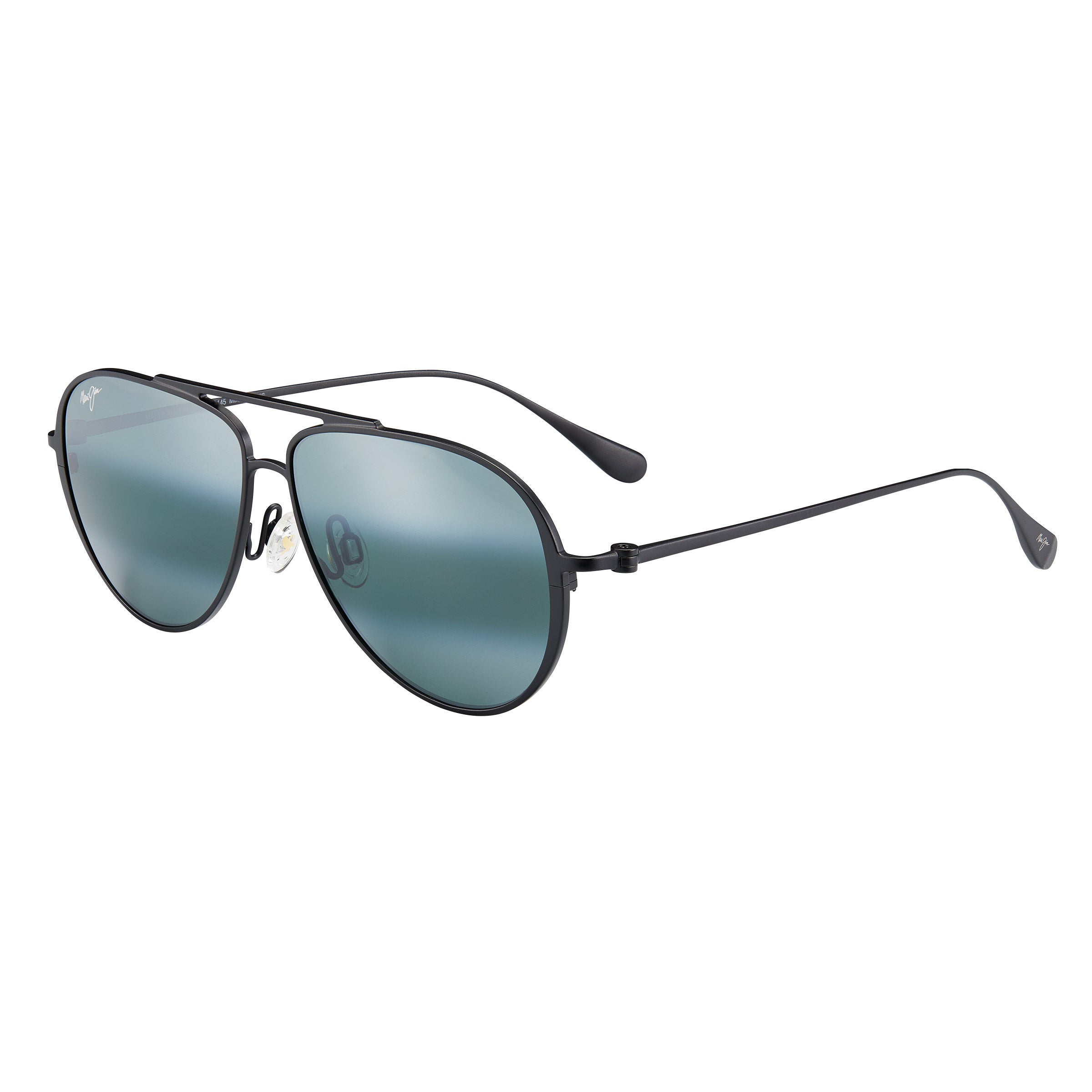 Maui Jim Shallows 543N-2M Matte Black Asian Fit Polarized
