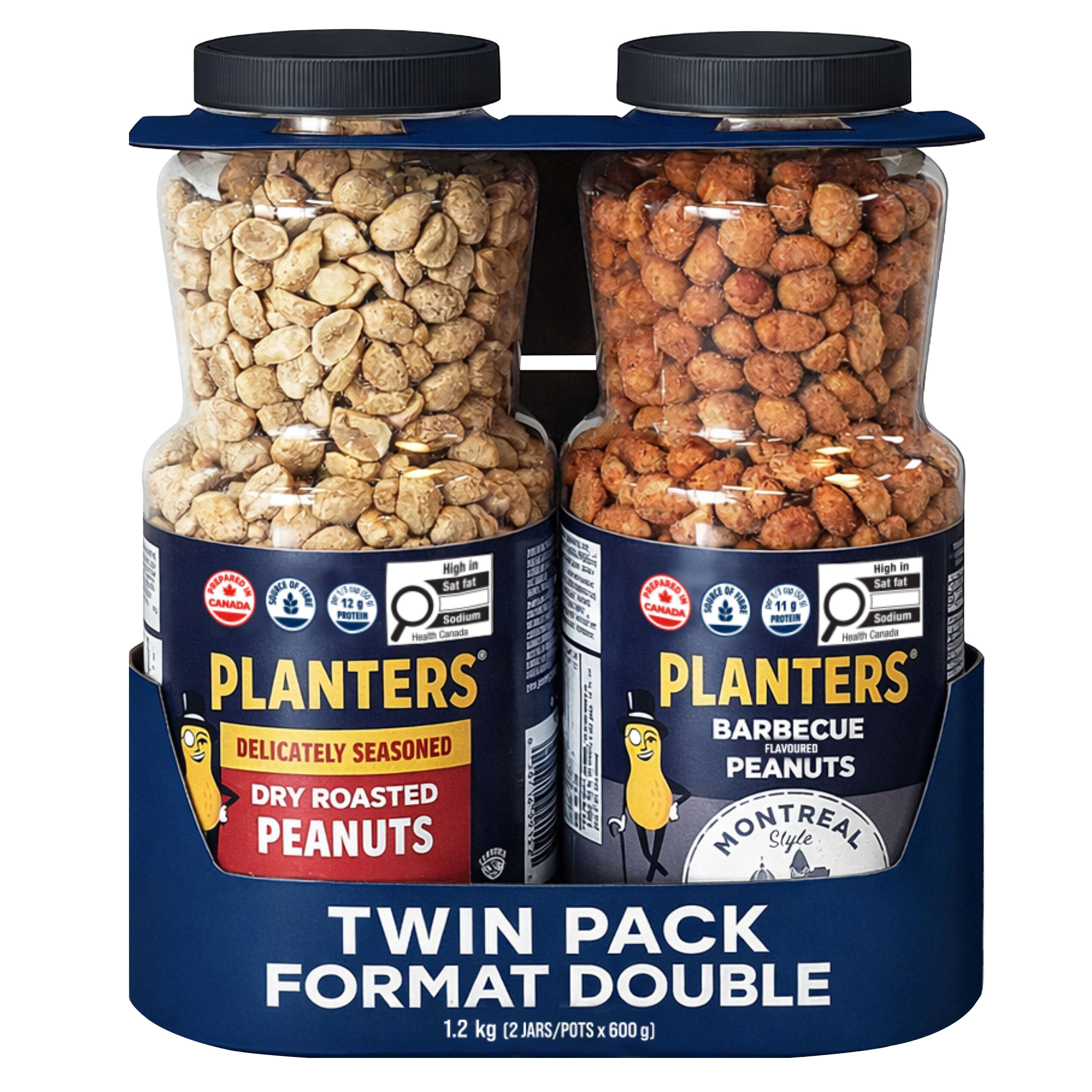 Planters Peanuts Twin Pack, 2 × 600 g | Costco