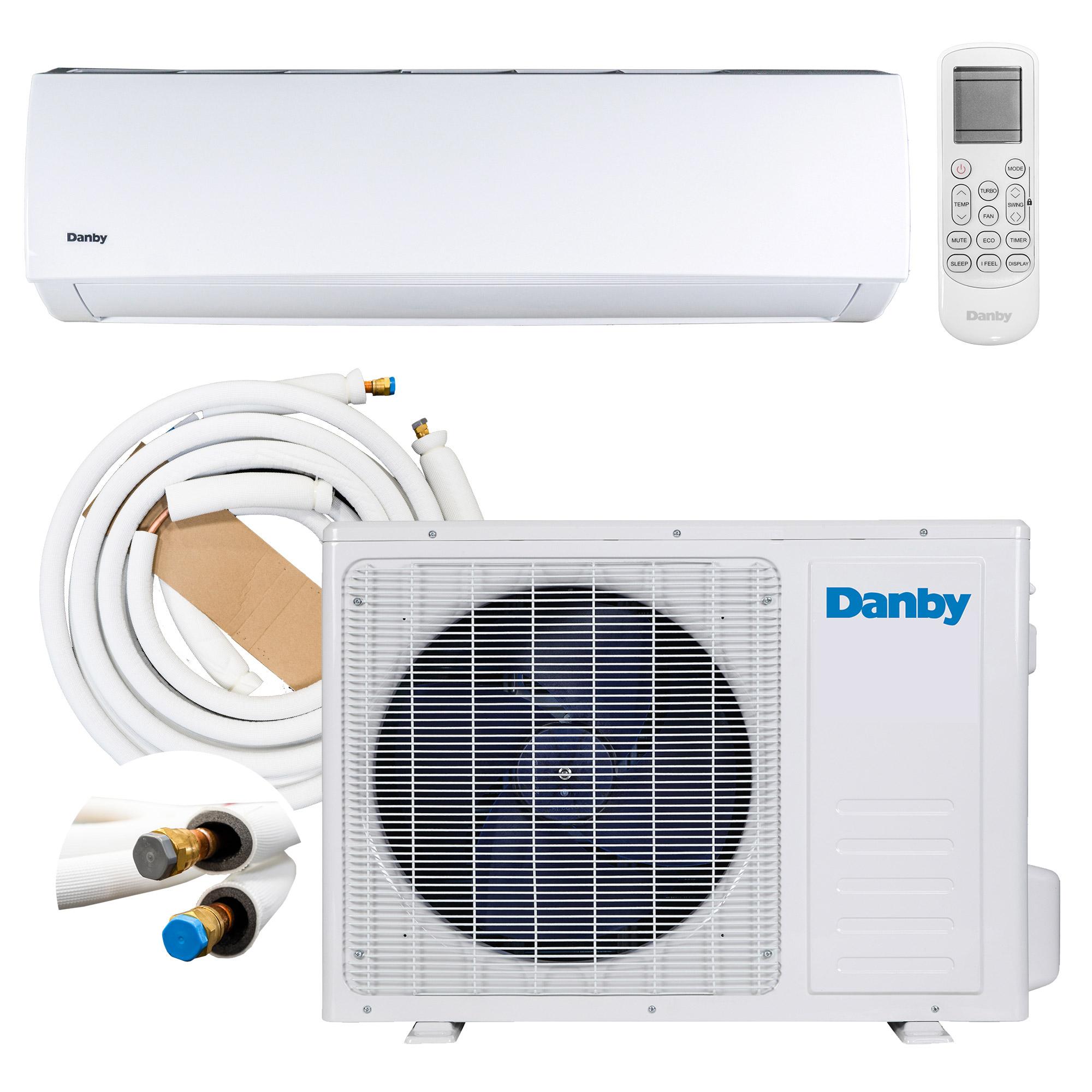 Danby 18,000 BTU SACC Quick Connect Mini-Split Air Conditioner with Heat Pump and Variable Speed Inverter