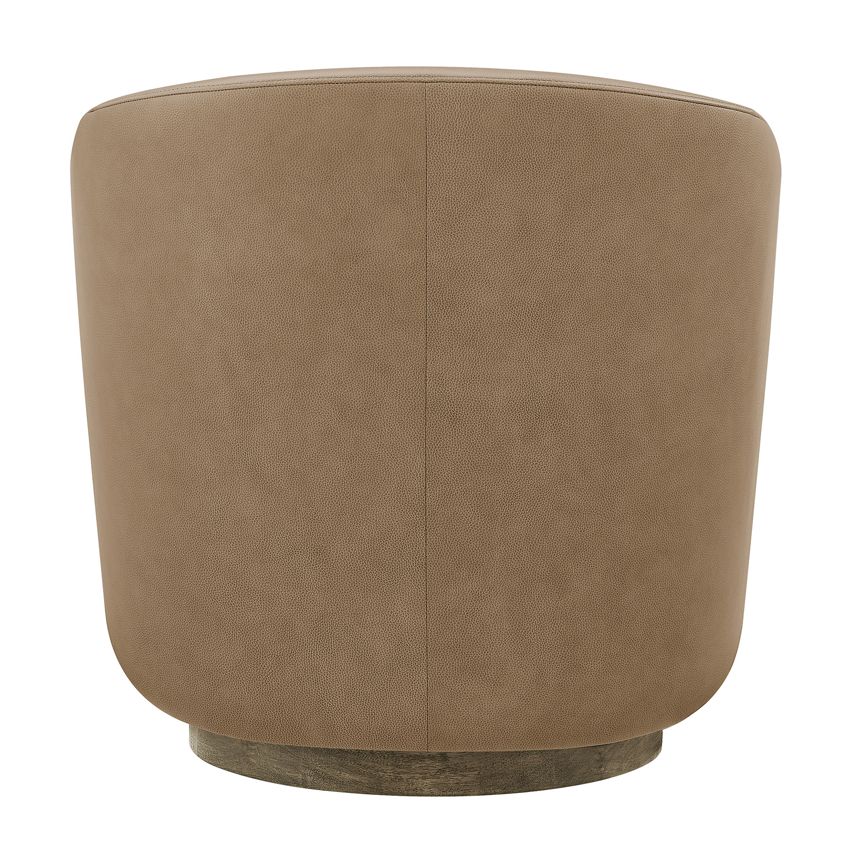 Henredon Murphy Leather Swivel Chair, Light Brown | Costco