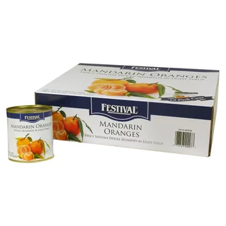Festival Mandarin Oranges In Light Syrup, 11 oz, 12-count