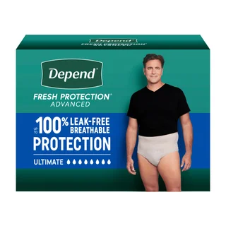 DEPEND FRESH PROTECTION ADVANCED MEN M/L, 72CT