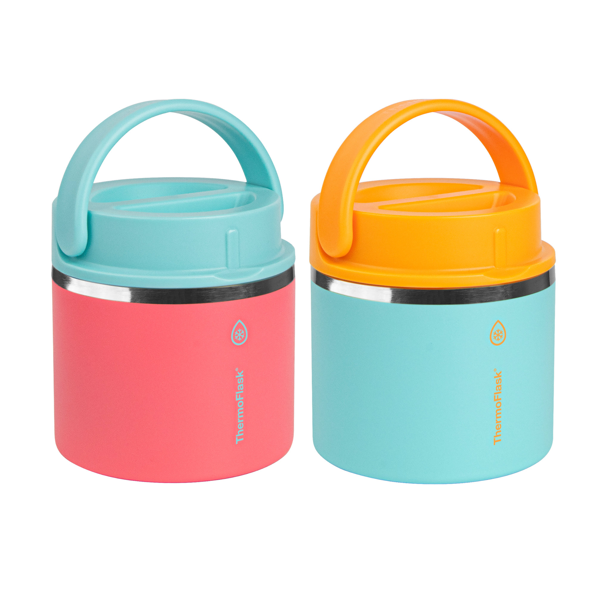 ThermoFlask 20 oz Insulated Food Jar, 2-pack