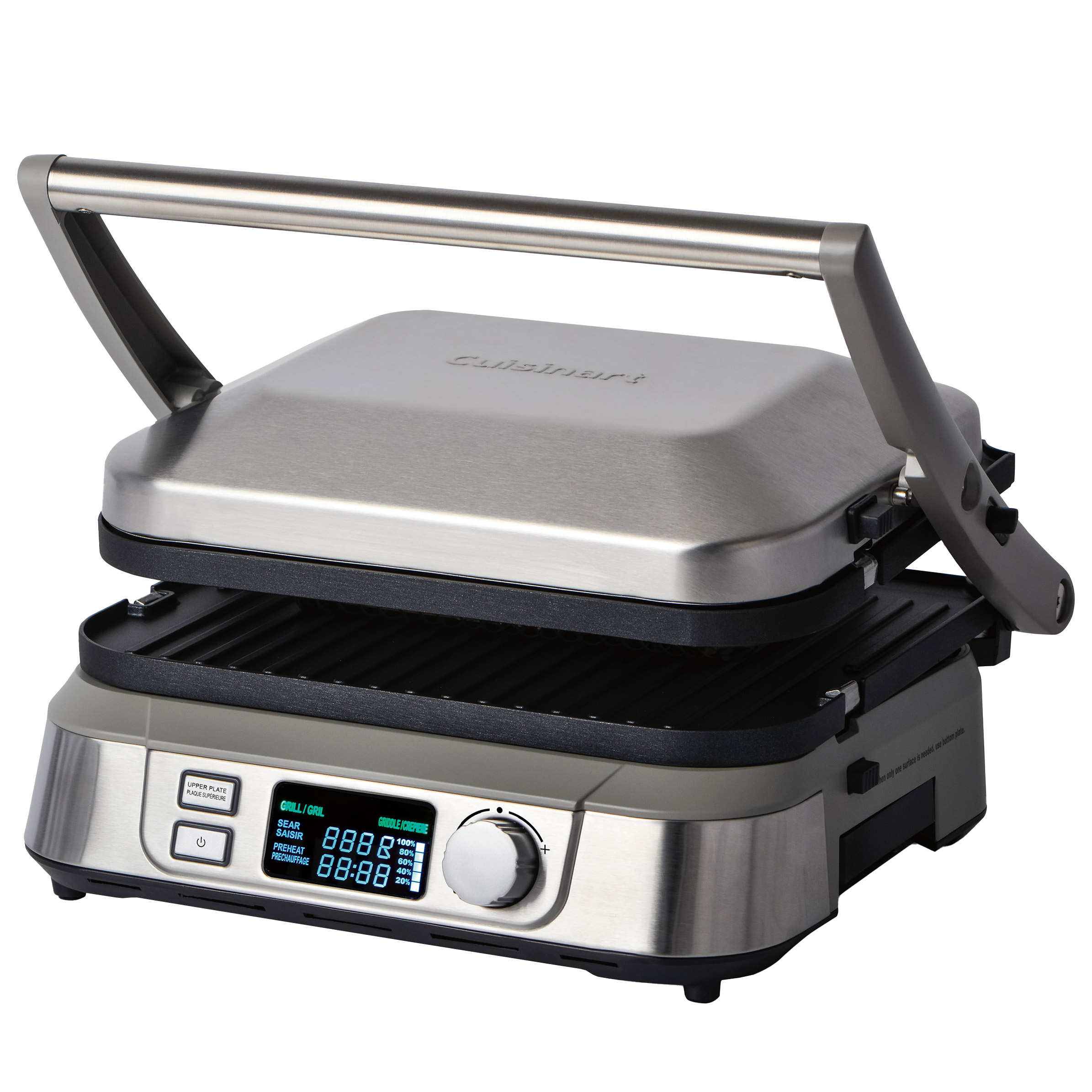 Cuisinart Griddler Gourmet Deluxe with Reversible Nonstick Grill and Griddle Plates