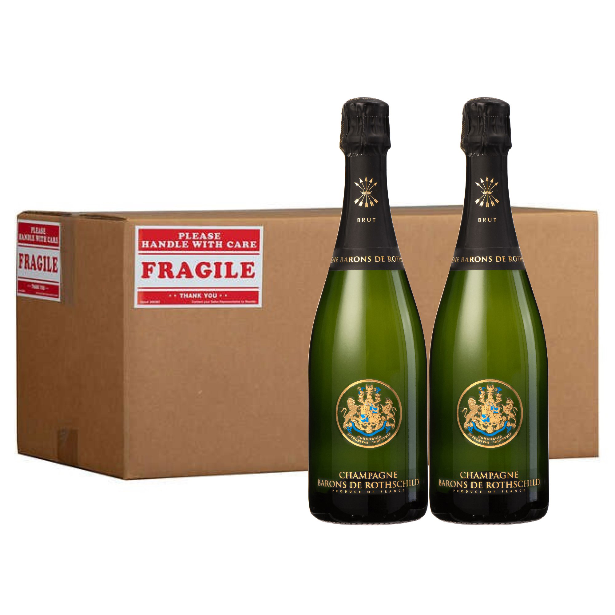 Barons de Rothschild Brut Champagne 750 ml 2 pack , CA ONLY | Costco