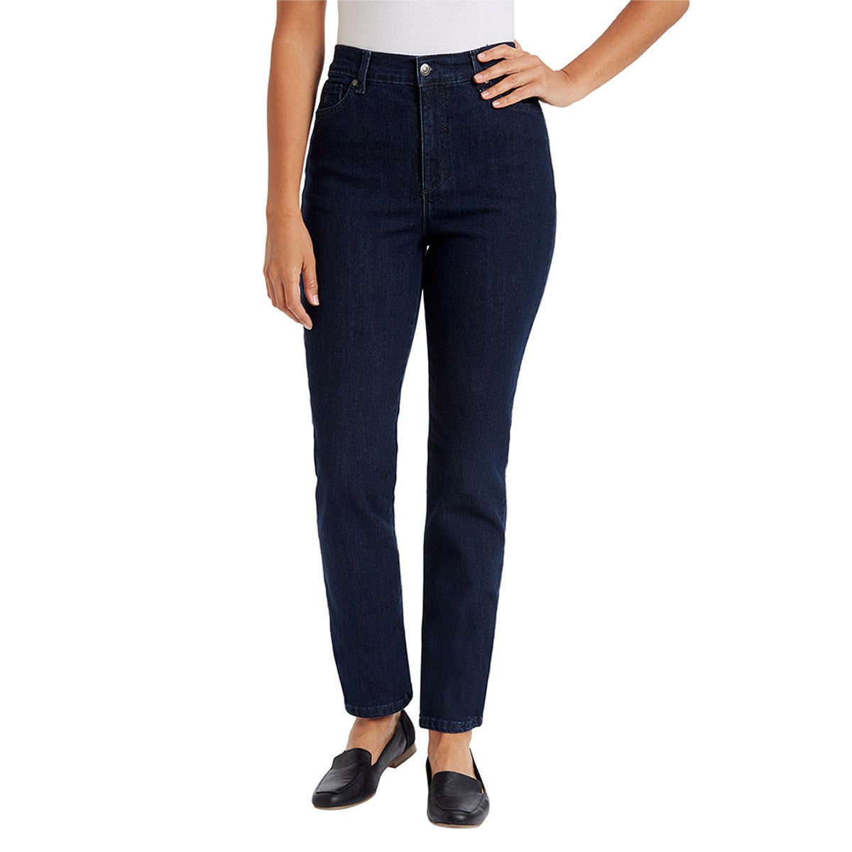 Gloria Vanderbilt Women’s Amanda Stretch Denim Jean Classic 5-Pocket Design