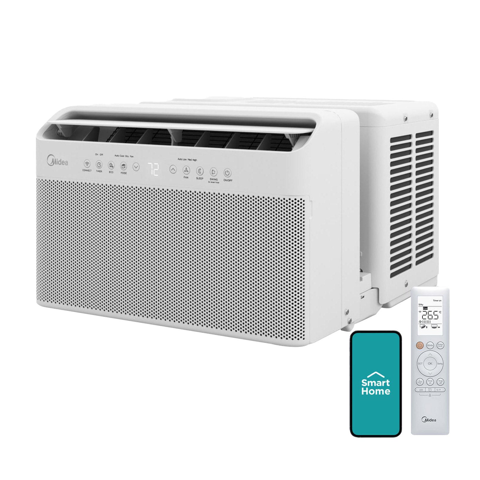 Midea 12,000 BTU Smart Inverter Window Air Conditioner with MShield