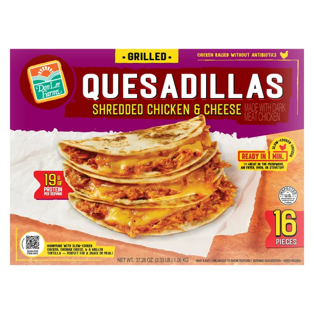 GOODMAN FOOD PRODUCTS SHRED CHKN QUESADILLA 16/2.33OZ