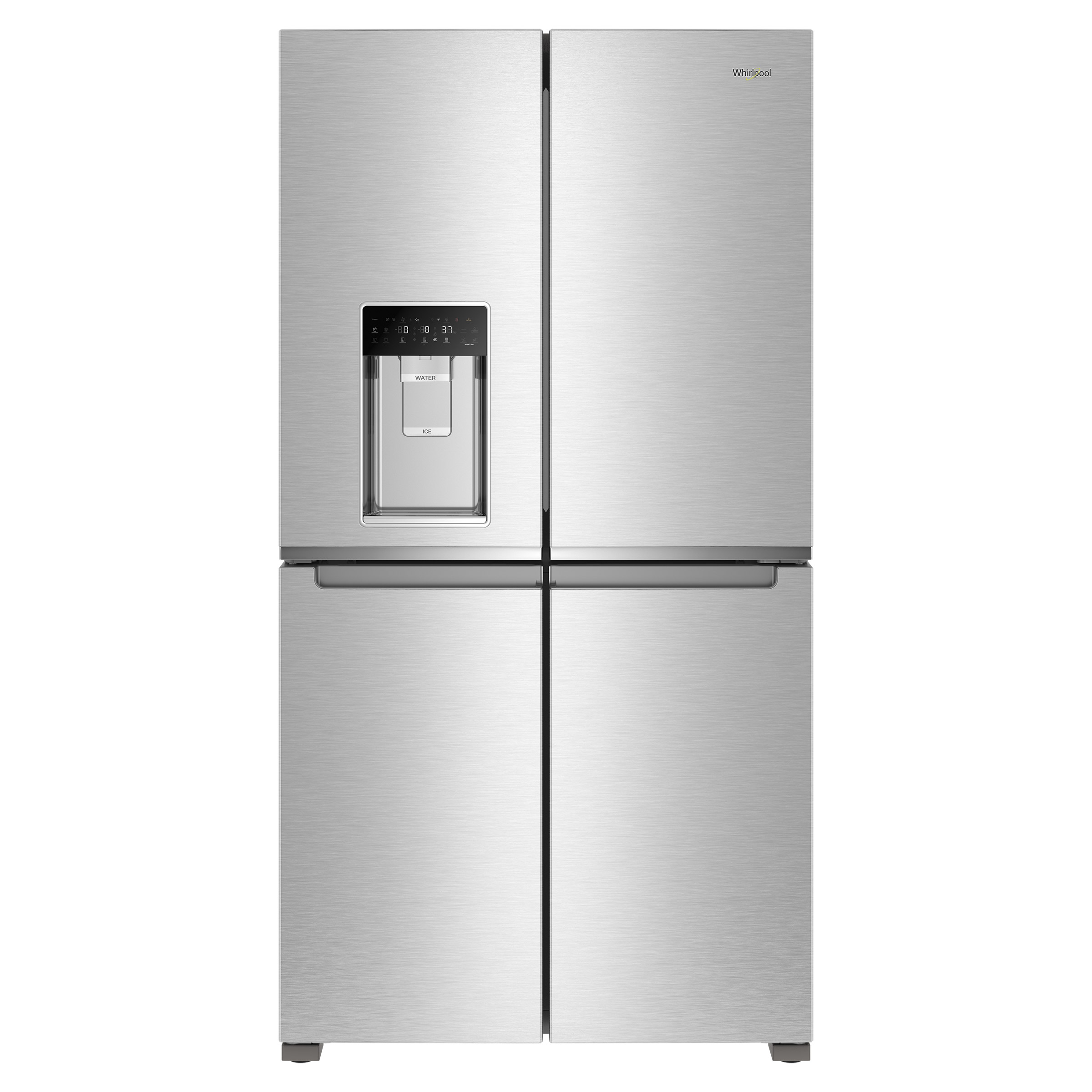 Whirlpool 19.2 cu. ft. Counter-Depth 4-door Refrigerator with Ice Maker in Door