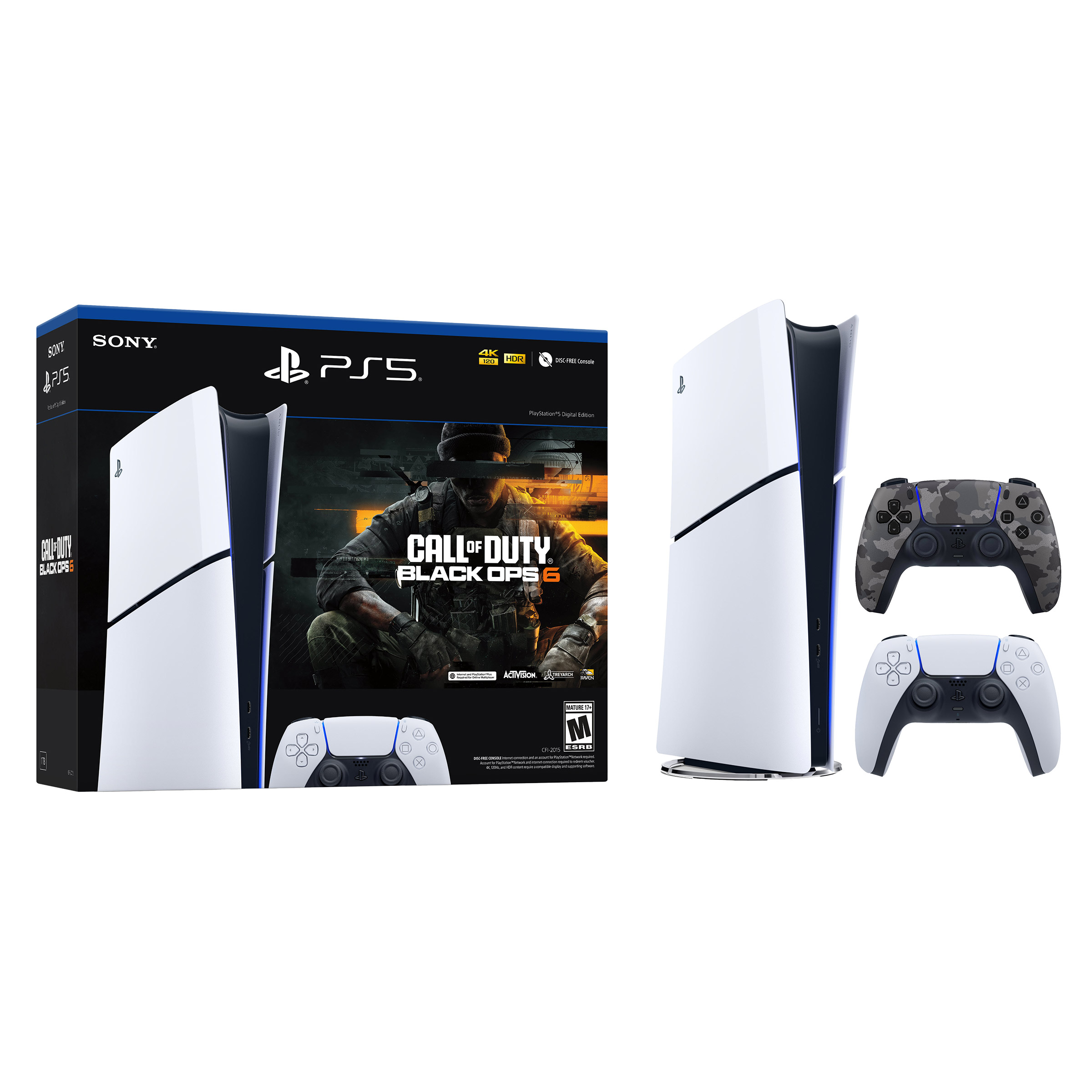 PlayStation - WZSW PS5 Sony PlayStation 5 Slim Digital Call Of Duty Console with