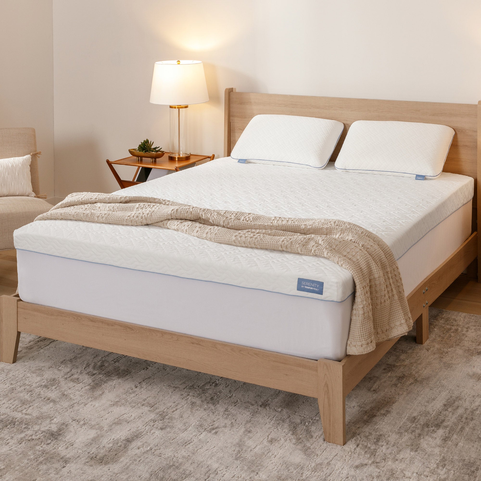 Queen size Serenity by Tempur-Pedic 3” Memory Foam Mattress Topper (Costco)