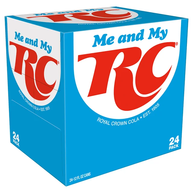 RC Cola, 12 fl oz, 24-count
