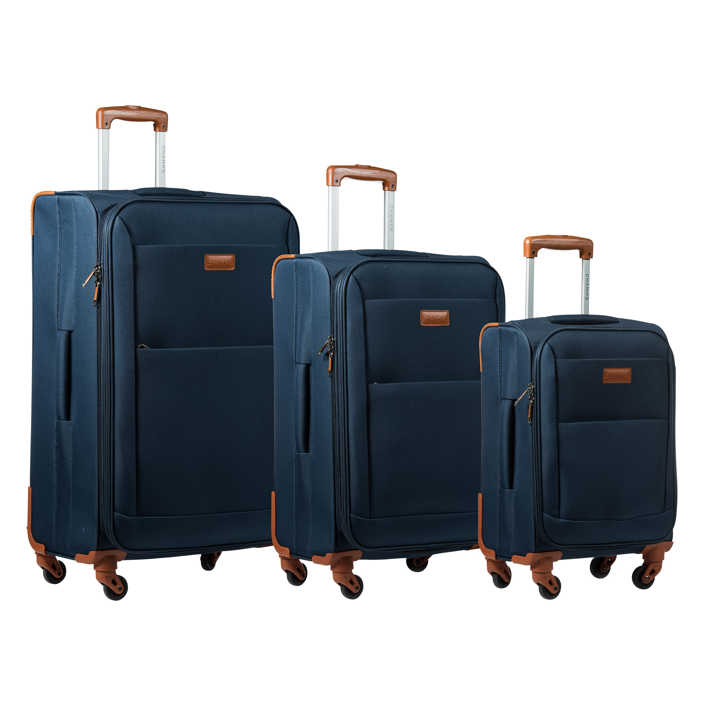 Champs - Classic ensemble de valises de 3 pièces souples