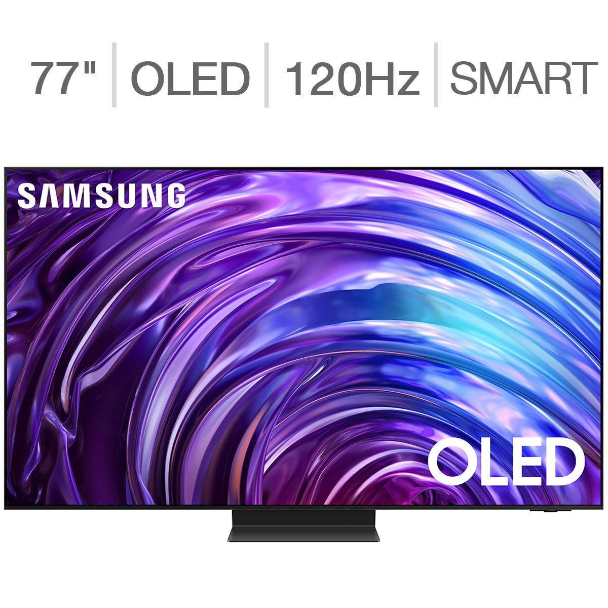 Samsung 77” Class S95D Series OLED 4K Glare-Free Smart Tizen TV