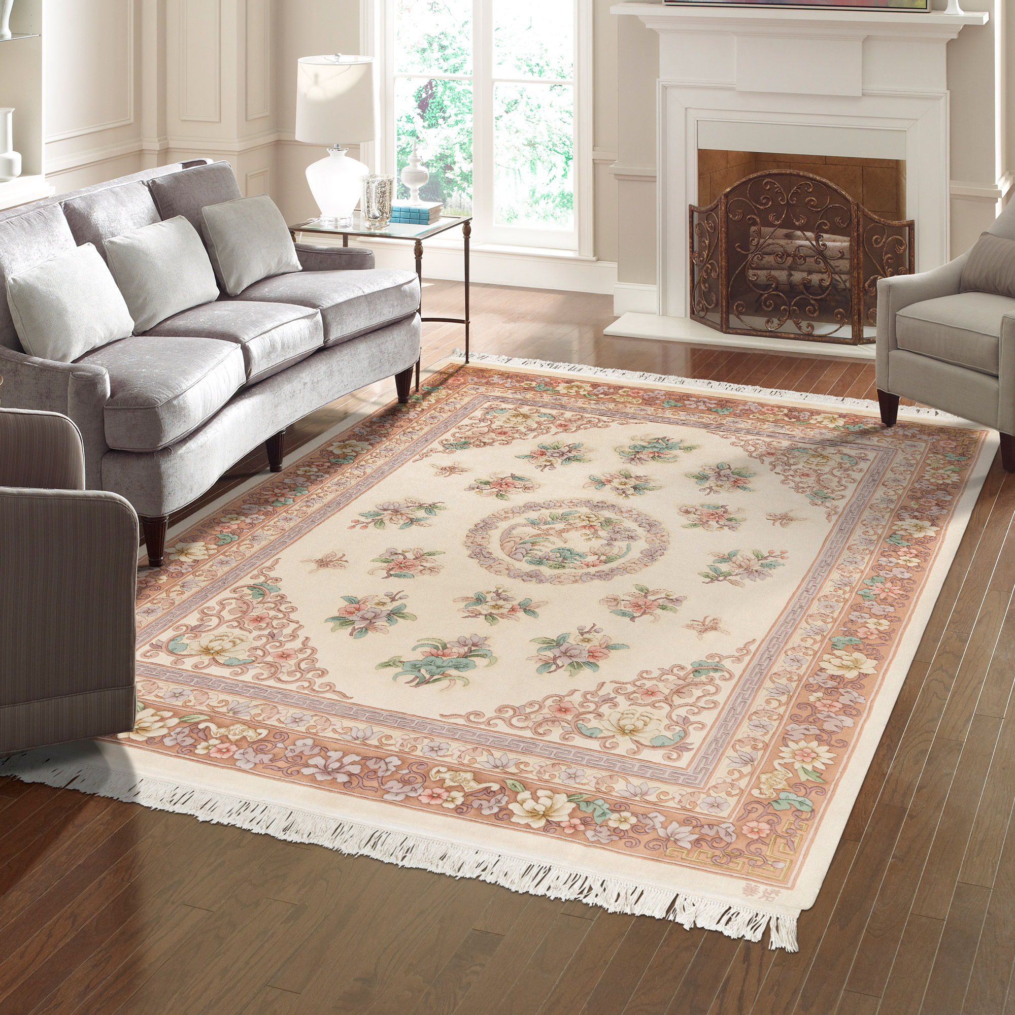 Pagoda Hand Knotted Rug Collection  Oliver