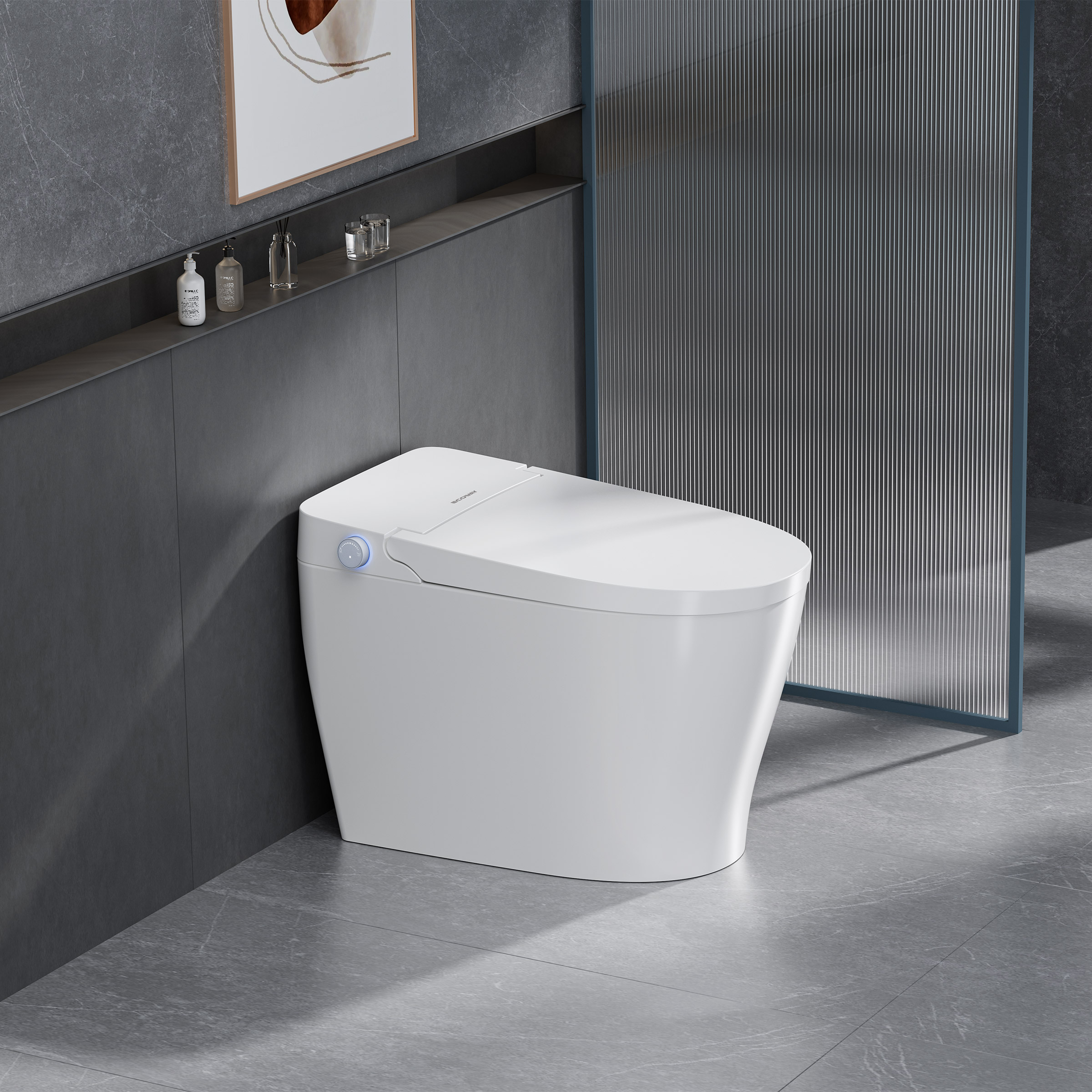 Ecoway Mono Integrated Smart Toilet With Built-in Bidet