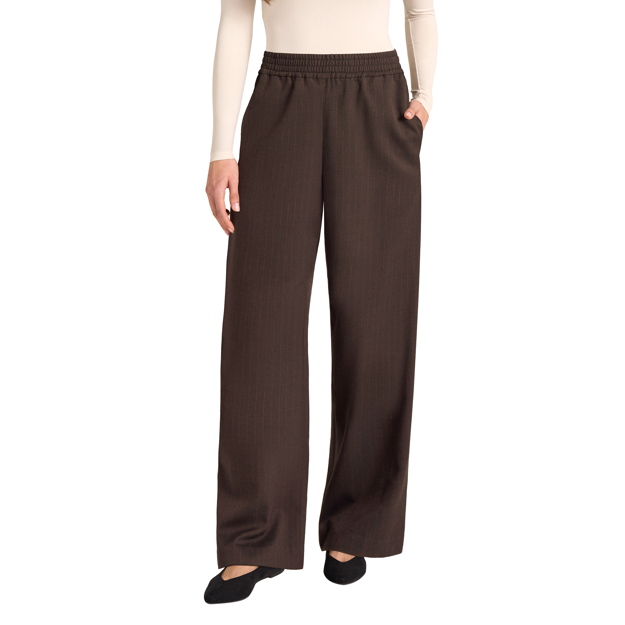 Matty M Women's Wide Leg Pant