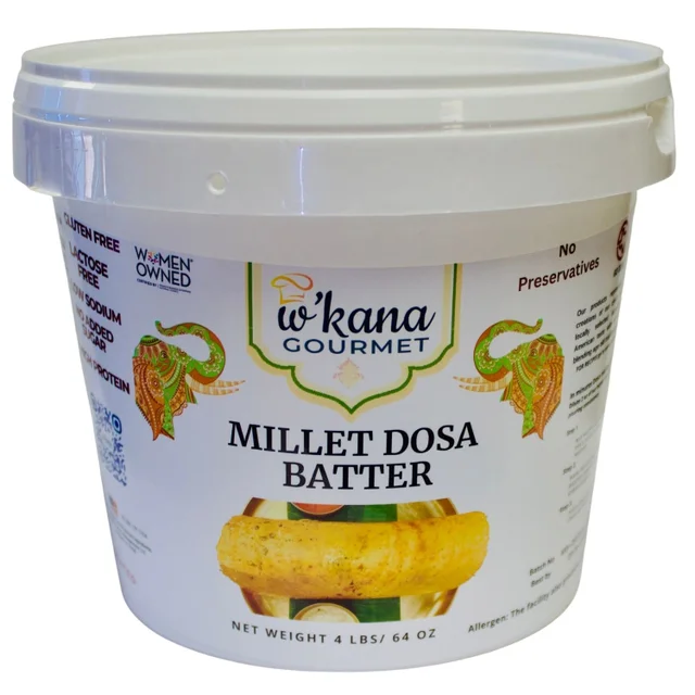 W'KANA GOURMET MILLET DOSA BATTER 4 LBS