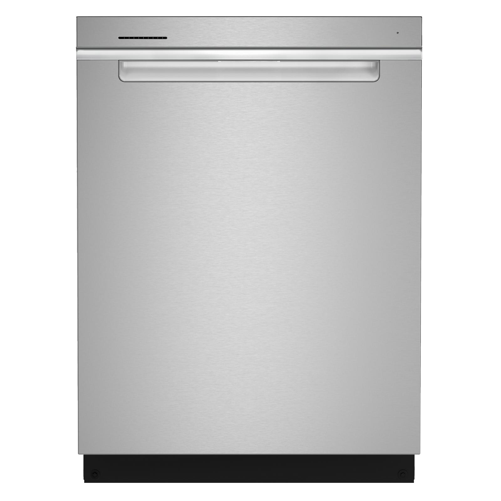 Whirlpool 24 in. Hidden Control Third Rack Dishwasher with Water Repellent Silverware Basket