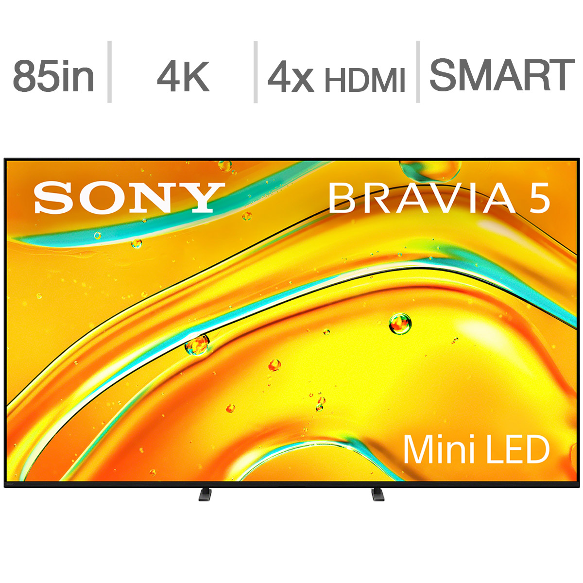 Sony 85" Class - BRAVIA 5 Series - 4K HDR Mini LED TV