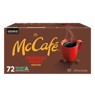 McCafe Premium Roast Coffee K-Cup Pod, 72-count