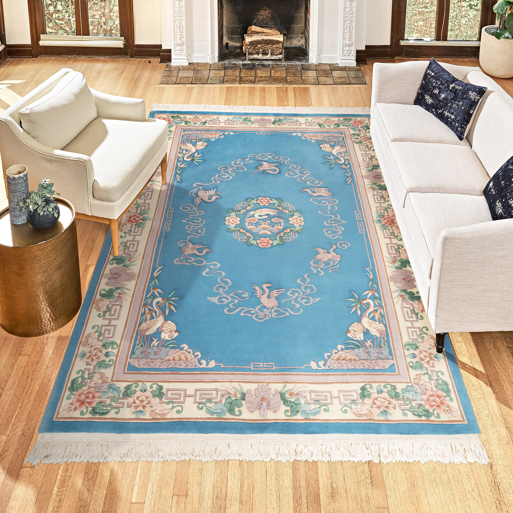 Gertmenian Pagoda Hand Knotted Rug Collection  Clio
