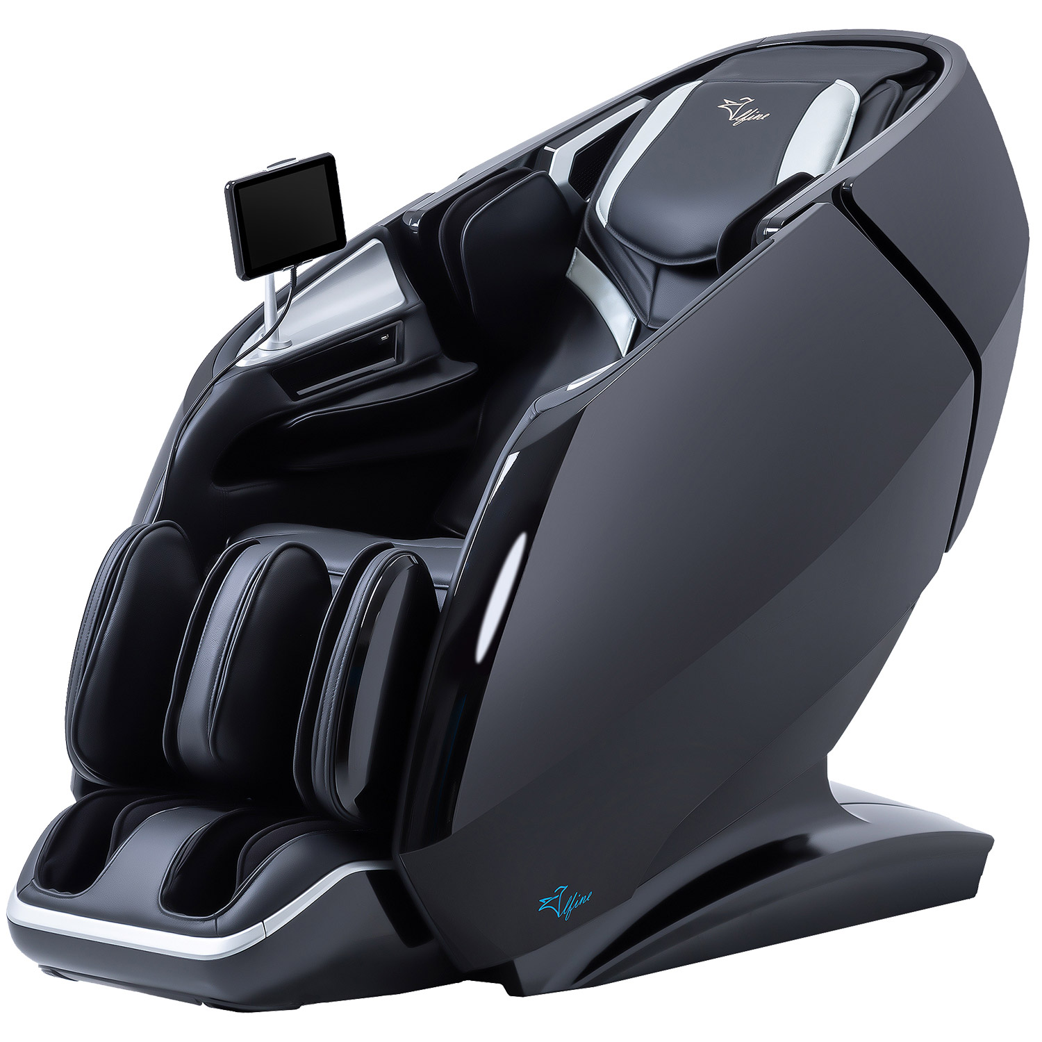 Alfine A860 Athena Dual Mechanism Massage Chair with Top-grain Cowhide Leather