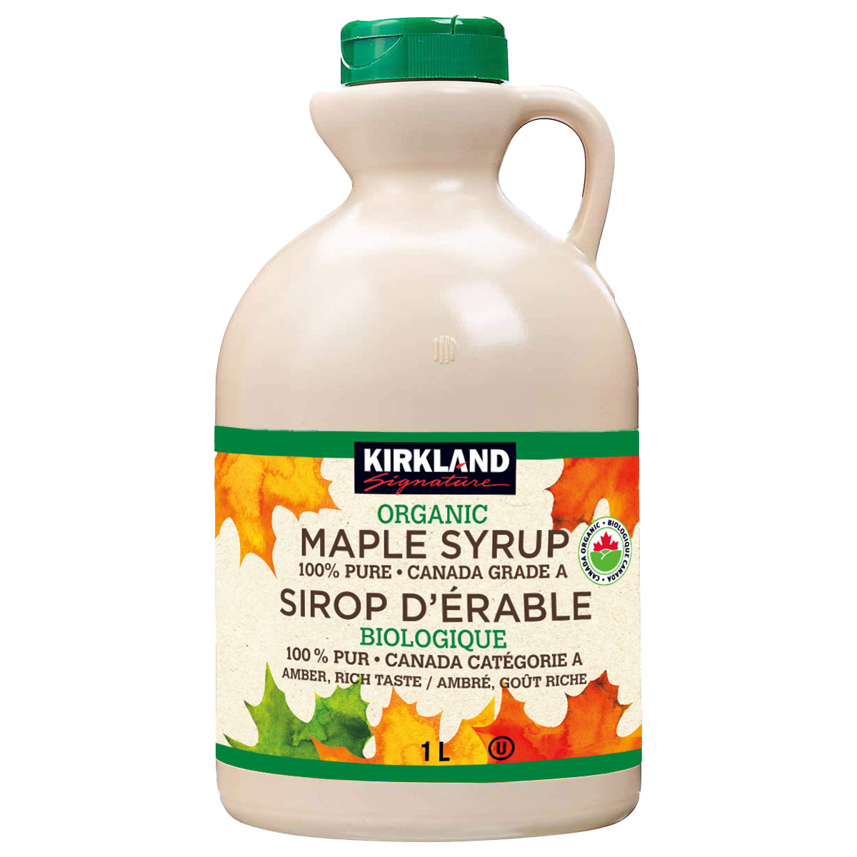 Kirkland Signature Organic Maple Syrup, 1 L