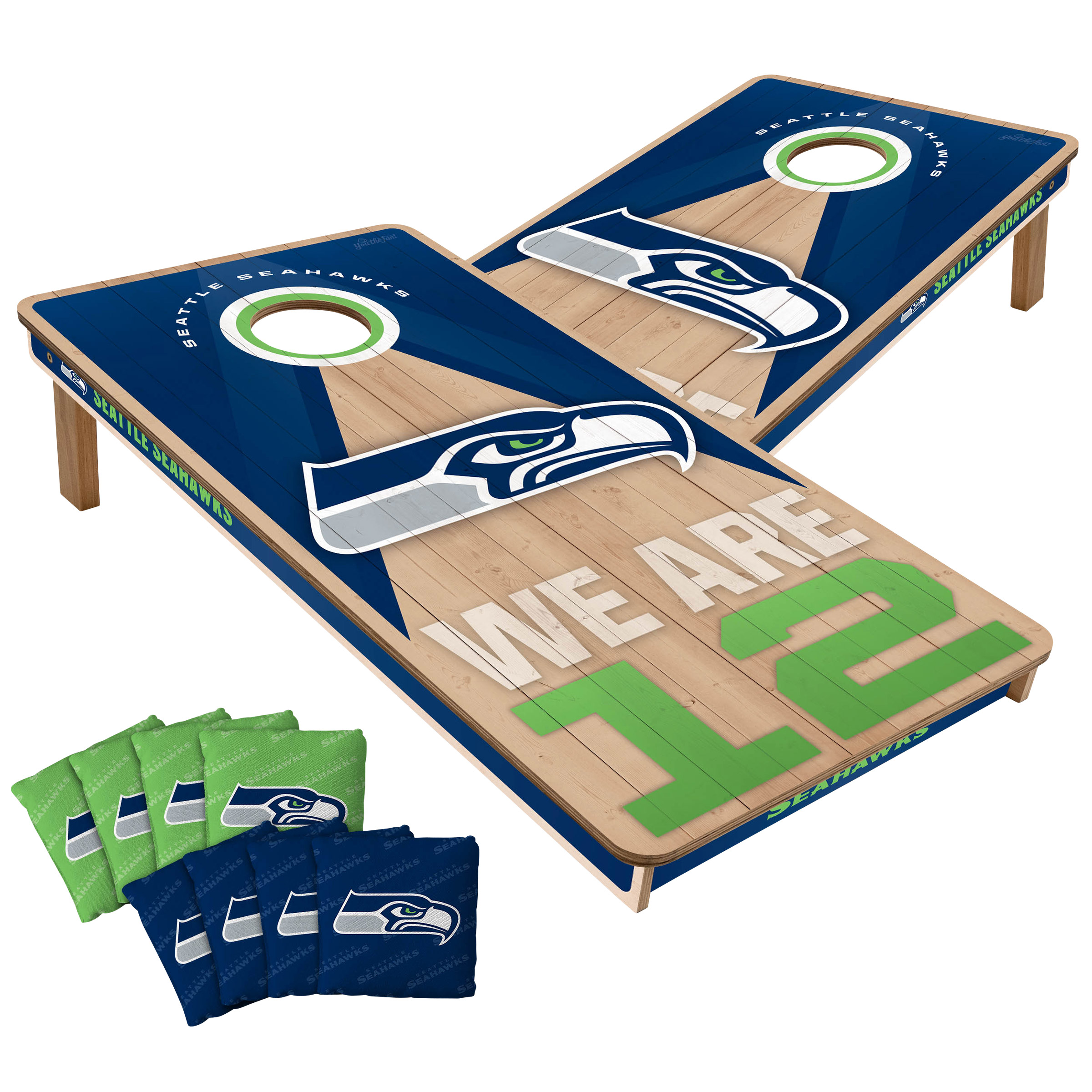 You The Fan NFL Official Size Cornhole Set