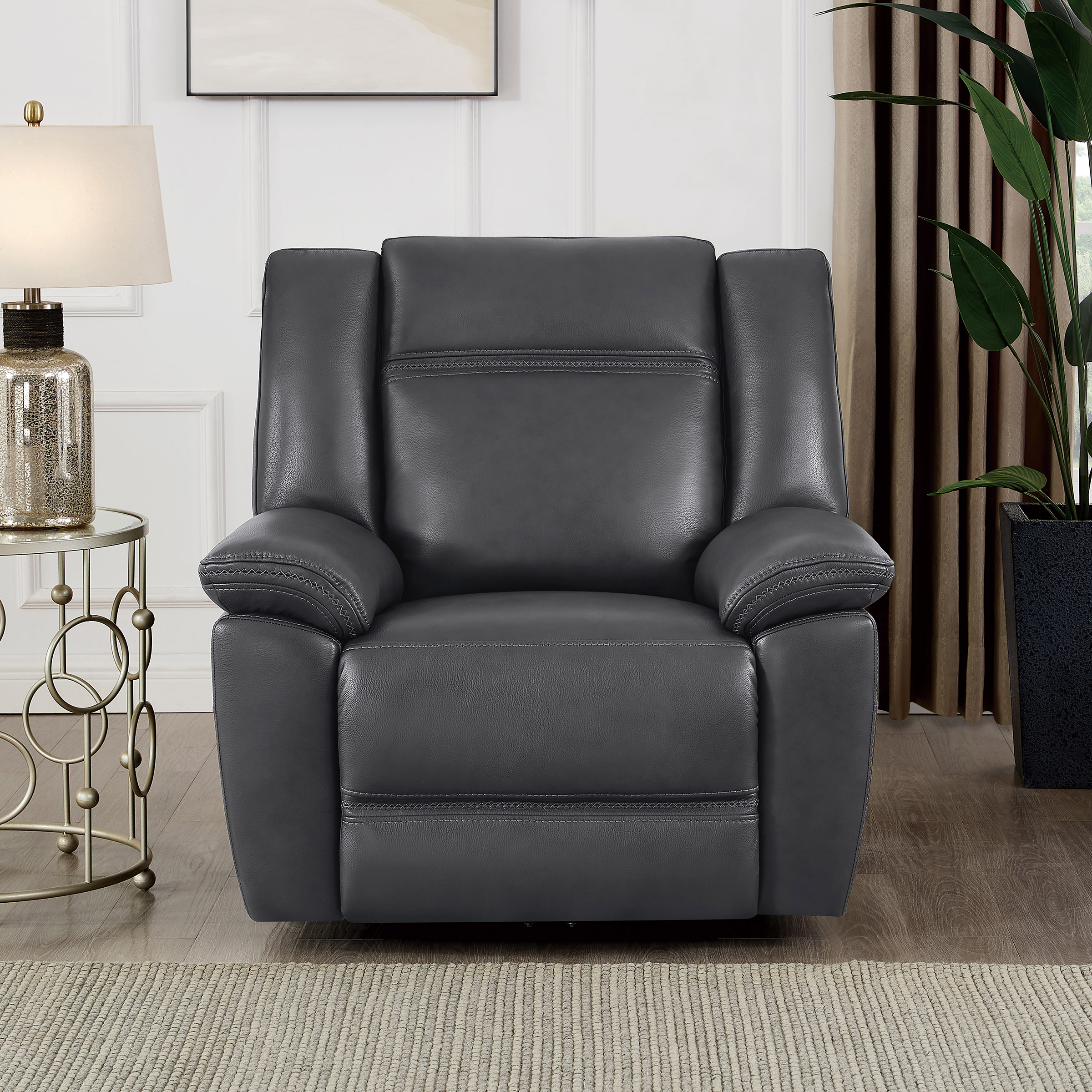 Prospera Home Perry Top Grain Leather Power Reclining Chair