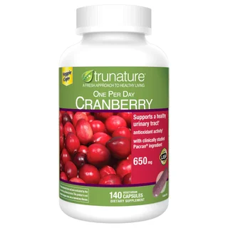 trunature Cranberry 650 mg, 140 Vegetarian Capsules
