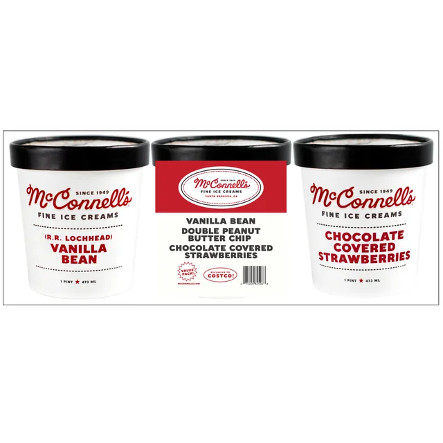MCCONNELL'S I/C VARIETY PACK 3 PINTS